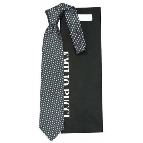 Серый галстук с овалами Emilio Pucci 848296