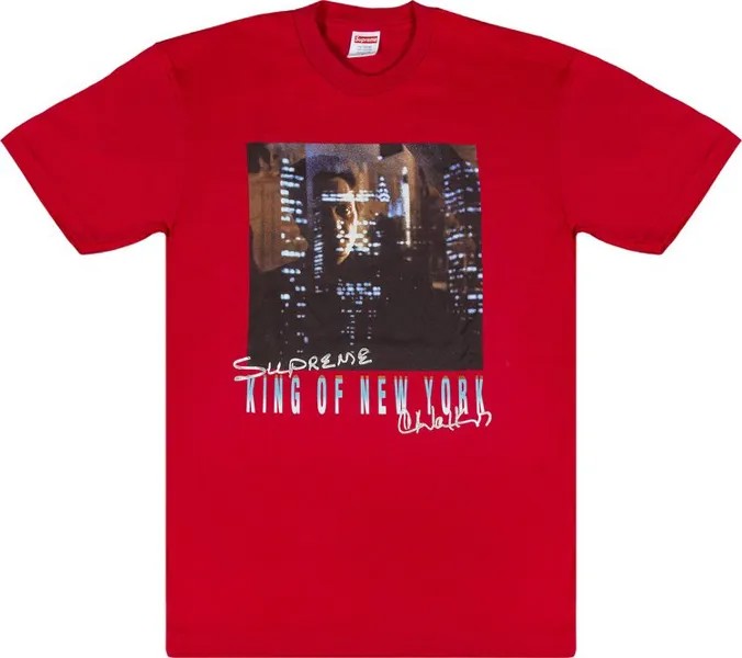 Футболка Supreme King Of New York T-Shirt 'Red', красный