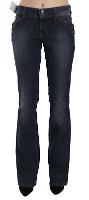 GALLIANO Джинсы Синие расклешенные джинсовые брюки со средней талией s. Рекомендуемая розничная цена W30 – 500 долларов США.
