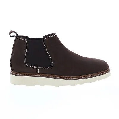 Original Penguin Abbot Wedge Chelsea PG00055 Мужские коричневые ботинки из нубука 9.5