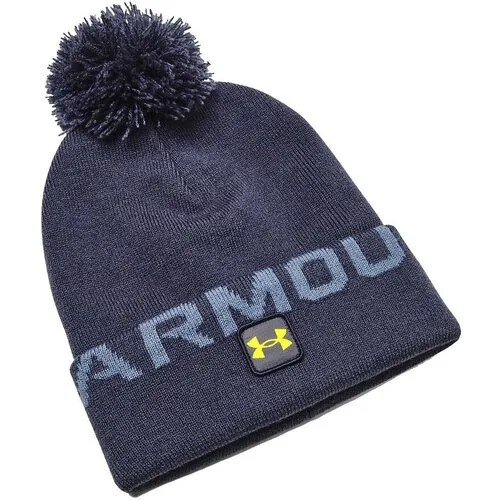 Шапка Under Armour, демисезон/зима, размер 56/60, синий