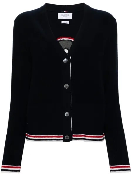 Thom Browne кардиган Hector из вирджинской шерсти, синий