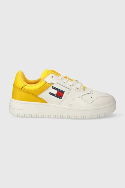 Кроссовки TJW RETRO BASKET ESS Tommy Jeans, желтый