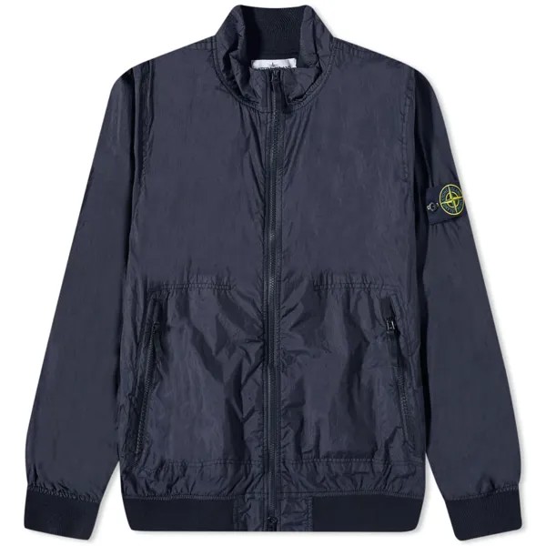 Куртка из мятого репса Stone Island