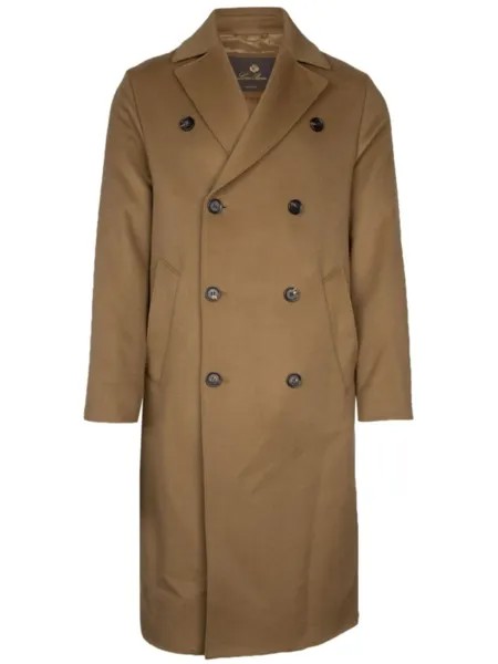 Loro Piana пальто Винтон, коричневый