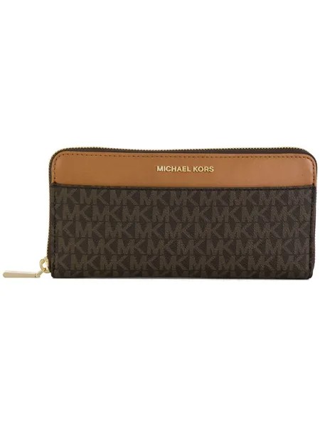 Michael Michael Kors удлиненный кошелек с узором из монограмм