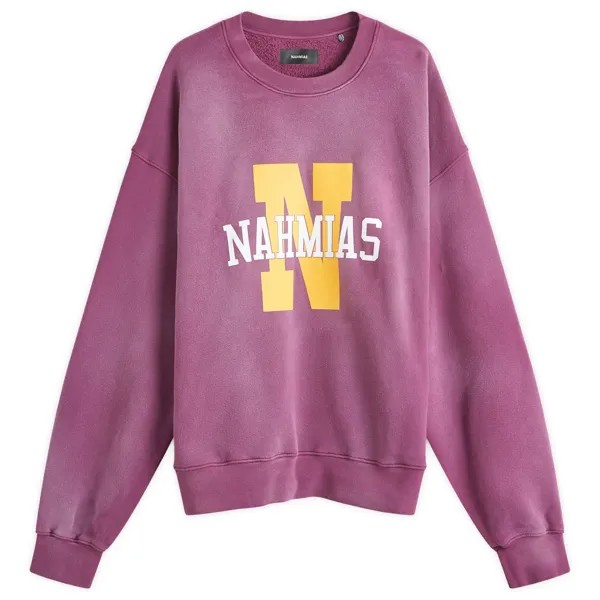 Толстовка Nahmias Teams Sweatshirt, цвет Sunfade Plum