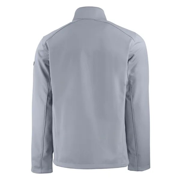 Мужская куртка Evoke Eco Softshell из переработанного материала с полной молнией Cutter & Buck, темно-синий