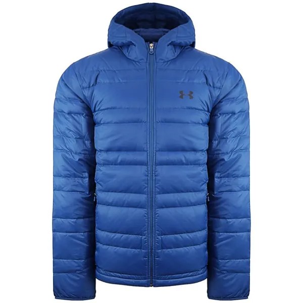 Storm мужская синяя куртка-пуховик с капюшоном Under Armour, синий