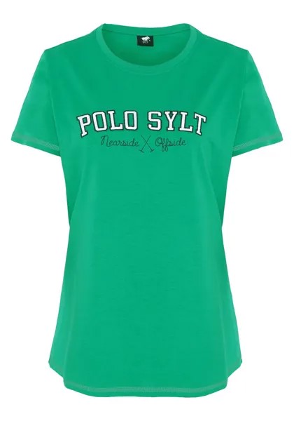Футболка с логотипом Polo Sylt, зеленый