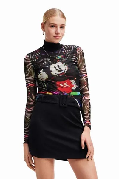 Лонгслив x Disney Desigual, черный