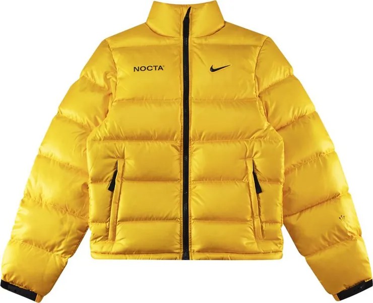 Пуховик Nike x NOCTA NRG AU Puffer Jacket 'University Gold', золотой