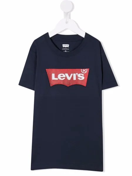 Levi's Kids длинная футболка с логотипом