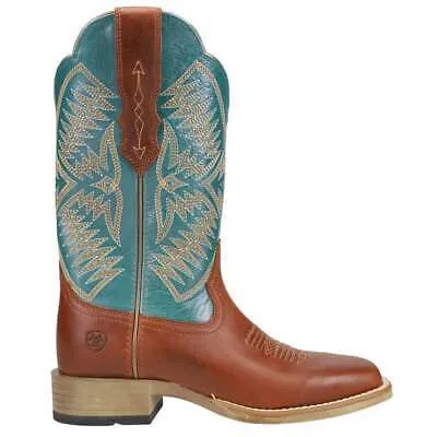 Женские повседневные ботинки Ariat Odessa Stretchfit Square Toe Cowboy Blue, Brown 10042