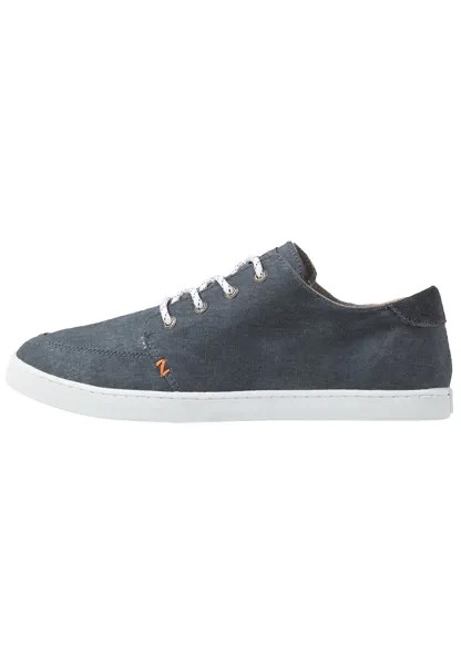 Низкие кеды HUB, цвет navy/white