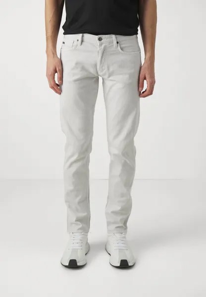 Джинсы приталенного кроя 5 Pockets Emporio Armani, цвет lunar rock