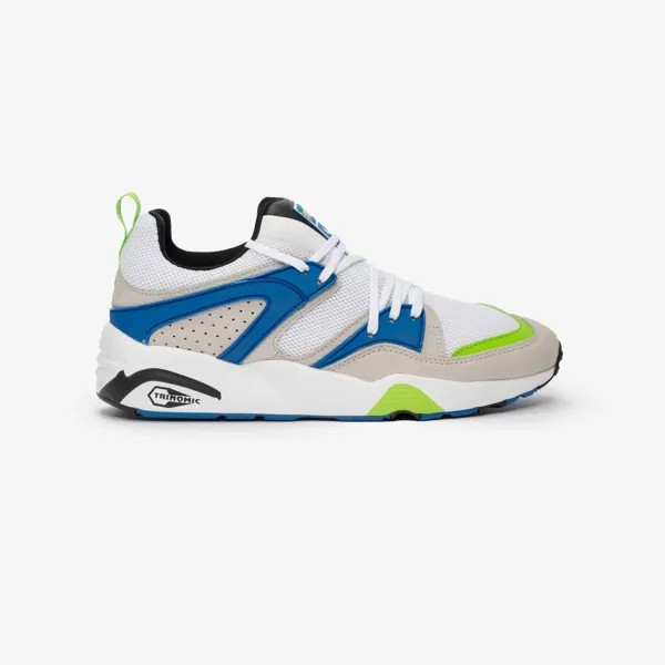 Мужские туфли Puma Blaze of Glory 383532-02 Белый-Puma Черный-Шноркель Синий