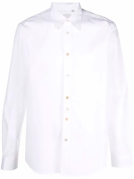 Paul Smith рубашка с длинными рукавами, белый