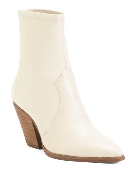 Кожаные ботильоны Gilemini «Сделано в Бразилии» Vince Camuto, цвет Swan