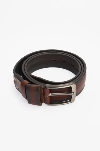 Ремень мужской Doublecity RD40-35-01 коричневый, 130 см