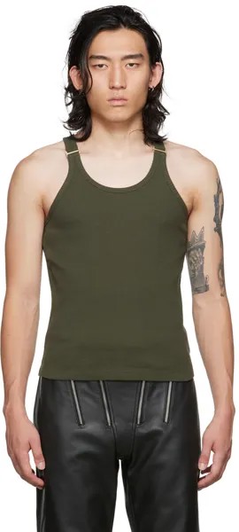 Зеленая майка E-Hook Dion Lee