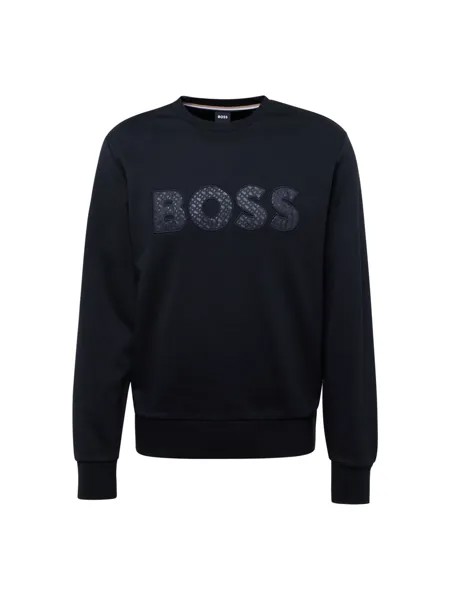 Толстовка BOSS Black Soleri 01, черный
