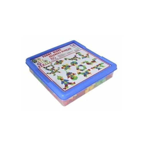 Конструктор pilsan Funny Blocks 03-259 80 деталей