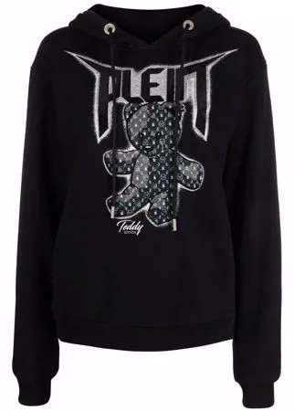 Philipp Plein худи Teddy Bear с вышивкой