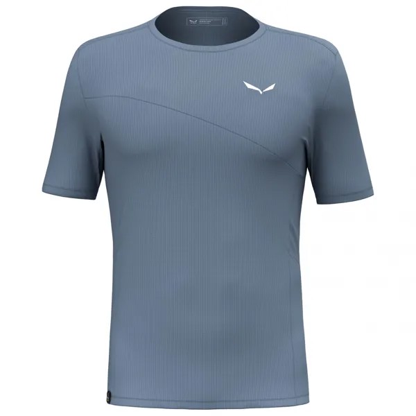 Функциональная рубашка Salewa Puez Sporty Dry T Shirt, цвет Java Blue