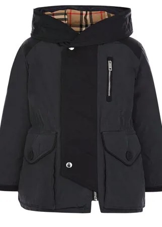 Парка с подкладкой в клетку Burberry