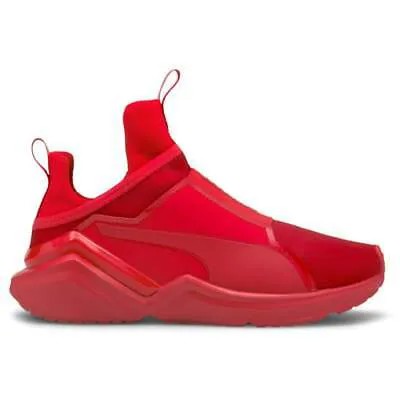Женские красные кроссовки Puma Fierce 2 Slip On, повседневная обувь 19517602