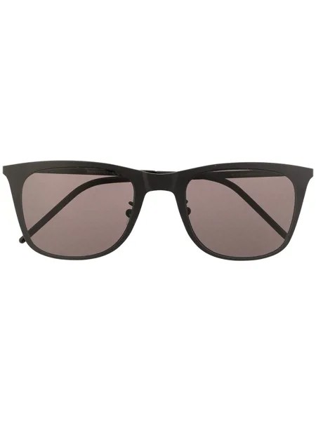 Saint Laurent Eyewear солнцезащитные очки трапециевидной формы