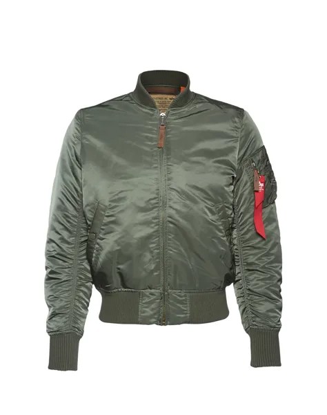 Межсезонная куртка Alpha Industries MA-1 VF 59, темно-зеленый
