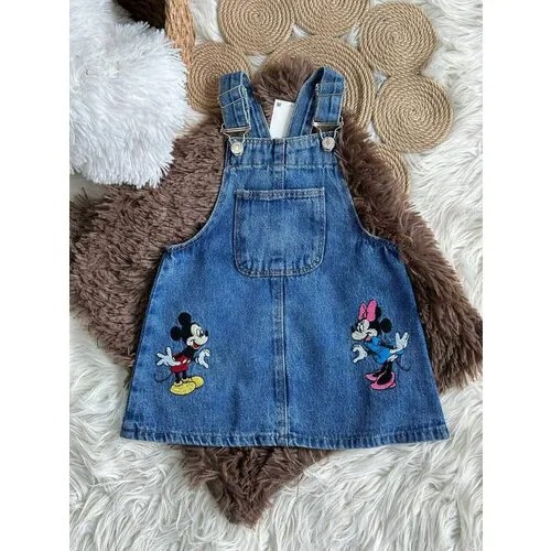 Сарафан джинсовый для девочки Zara 92 размер