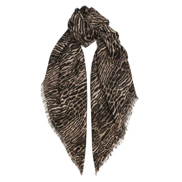 Шерстяной платок Saint Laurent