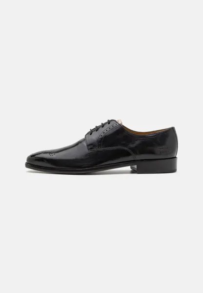Туфли на шнуровке Dylan 1 Melvin & Hamilton, цвет black/beige/rich tan