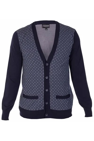 Кардиган мужской Emporio Armani 71934 синий 46