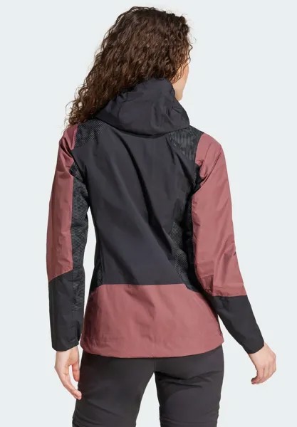 Дождевик/водоотталкивающая куртка TERREX XPERIOR HYBRID RAIN.RDY adidas, Бордо