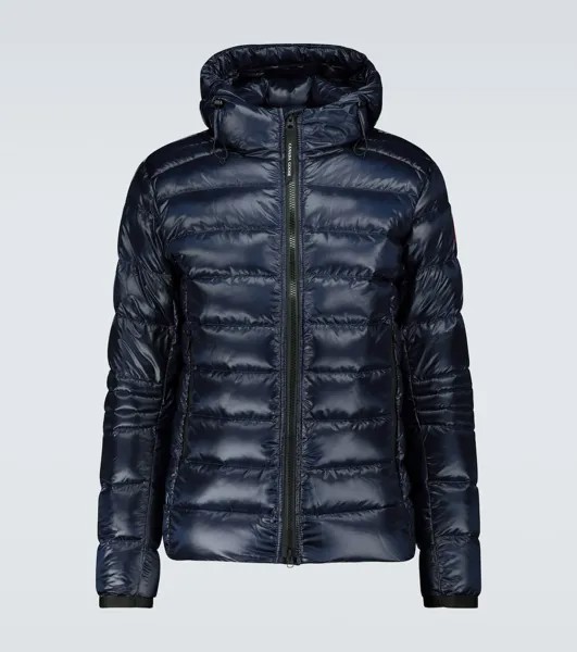 Пуховик крофтон Canada Goose, синий