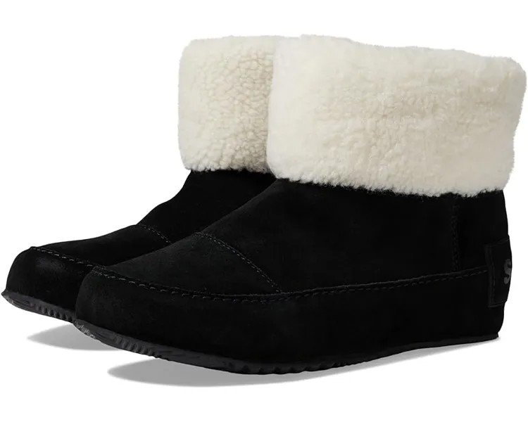 Тапочки SOREL Sorel Go - Stumptown Bootie, цвет Black/Natural