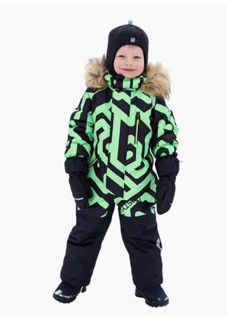 Комбинезон для мальчика Nikastyle 8з0321 зимний (голубой, размер 98)