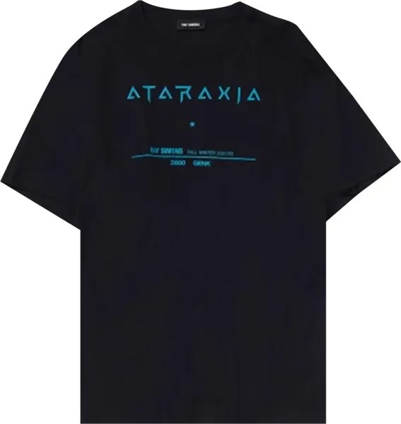 Футболка Raf Simons Ataraxia Tour T-Shirt 'Black', черный