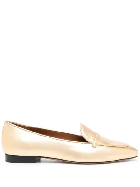 Malone Souliers лоферы Bruni с эффектом металлик, золотистый