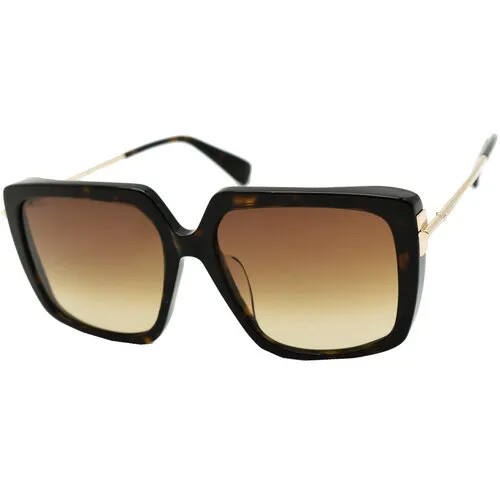 Солнцезащитные очки Max Mara MM0031-D, черный, бежевый