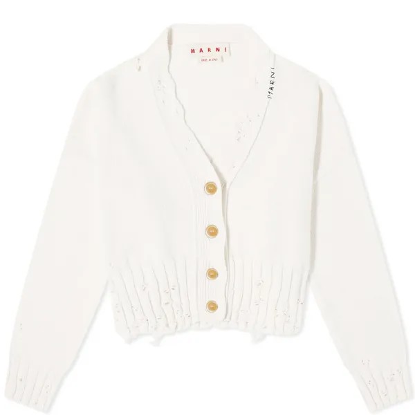 Кардиган Marni Cropped, цвет Lily White