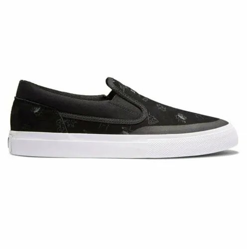 Кеды DC Shoes, демисезонные, размер 34,5, черный