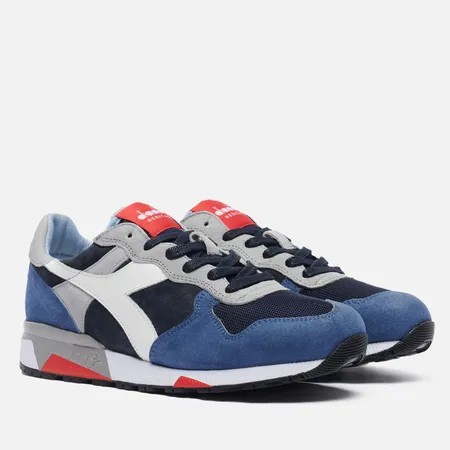 Мужские кроссовки Diadora Heritage Trident 90 Suede, цвет голубой, размер 42.5 EU