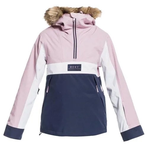Куртка Roxy, размер 8, розовый, синий