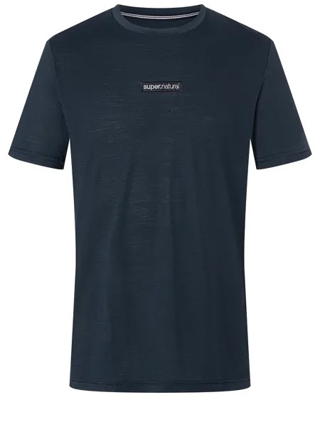 Рубашка super.natural Merino T Shirt, синий