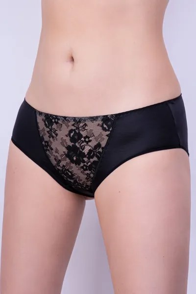 Трусы женские Milavitsa Classic elegant черные 3XL